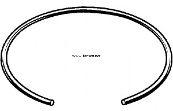 DIN7993A 鋼絲鎖圈